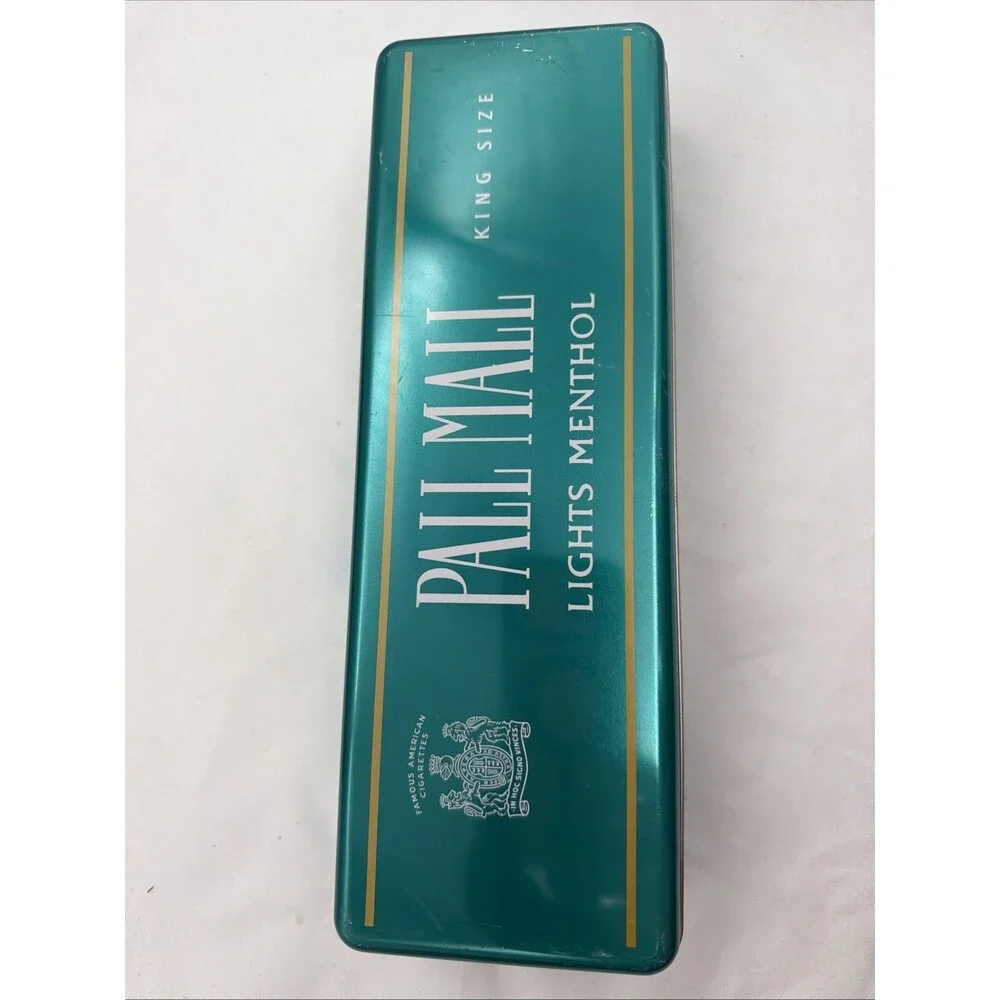 2 Vintage Pall Mall Cigarette Collectable Tins